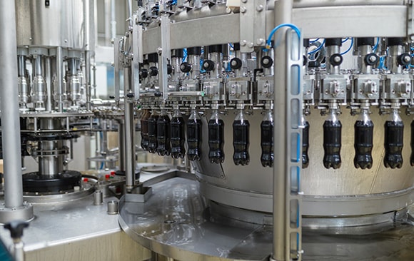 Filling heads of csd machine line