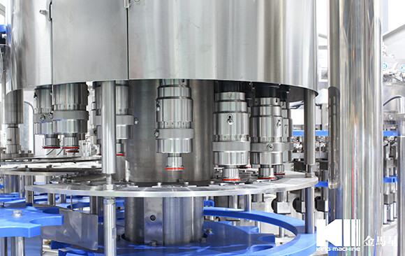 Capping heads of csd machine line