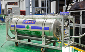 Liquid nitrogen addition