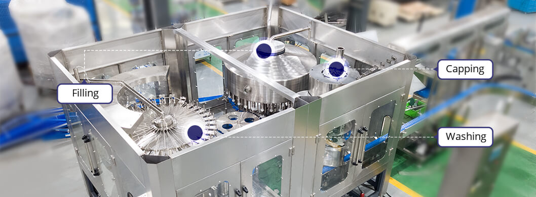 Pet Fruit Juice Filling Machine 