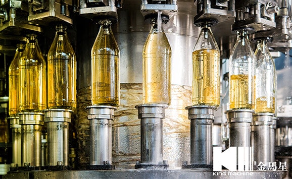 Filling heads of csd machine line