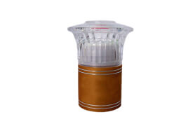 T shape press on decorative plastic cap