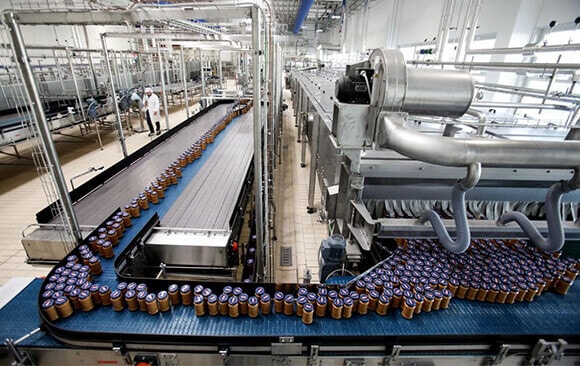 Washing heads of water filling machine