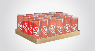 Half-tray with PE Film