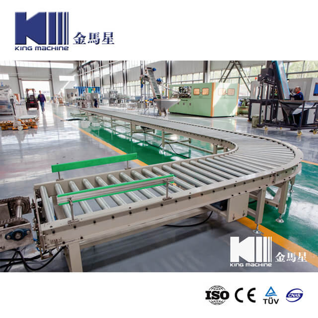 Roller conveyor for 100L barrel