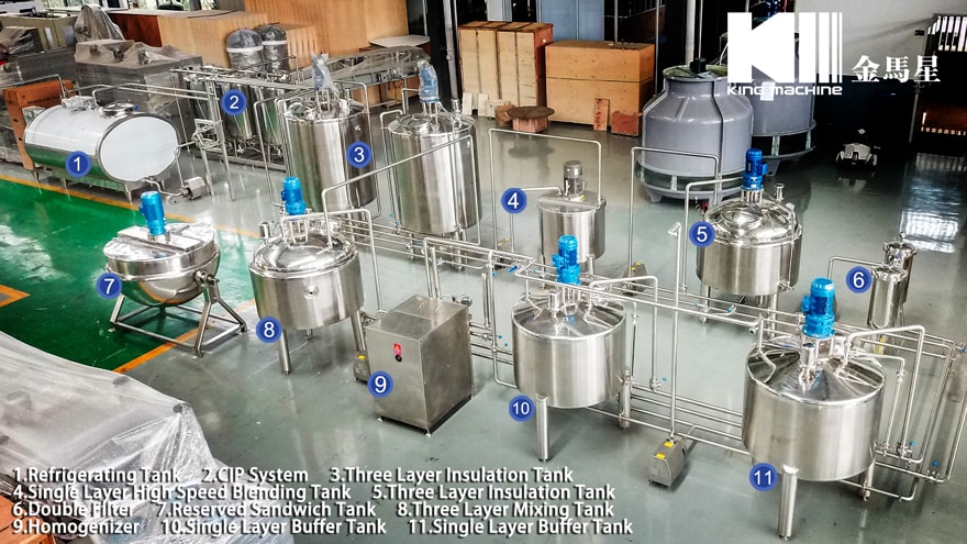 mango juice processing machine