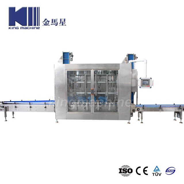 Automatic Lube/ Lubricating/ Lubricant Oil Filling and Packing Machine for HDPE Bottles