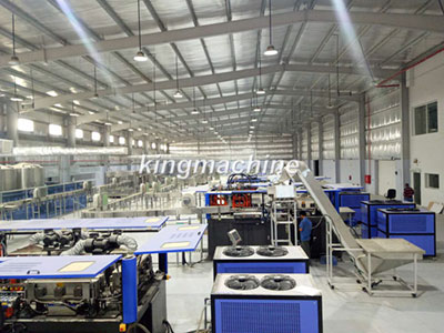 mineral water filling line