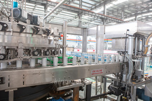 counter pressure canning line