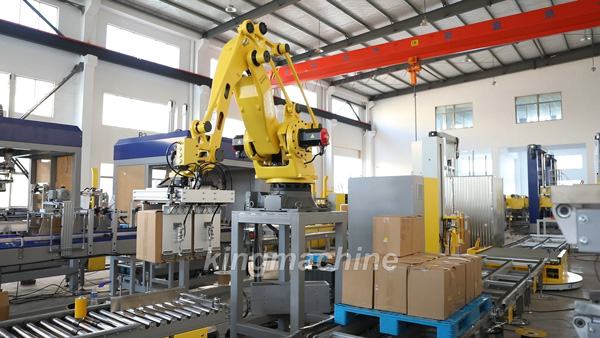 robot palletizer system