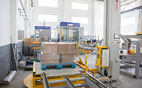 12.Stetch wrapping machine