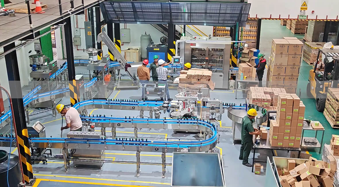 daily chemical product filling line