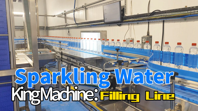 12000BPH Sparkling Water Filling