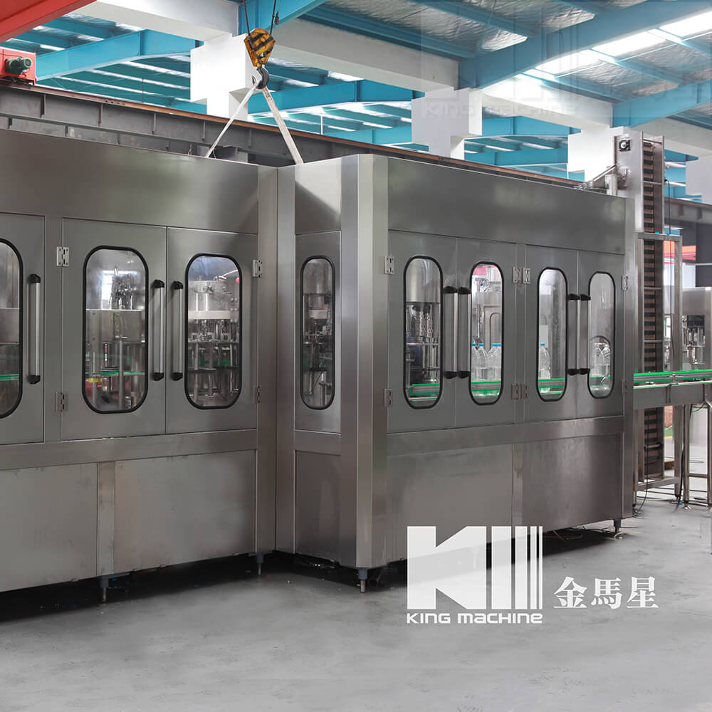 Vacuum Filling Machine For Glass Bottle (3 in 1) 