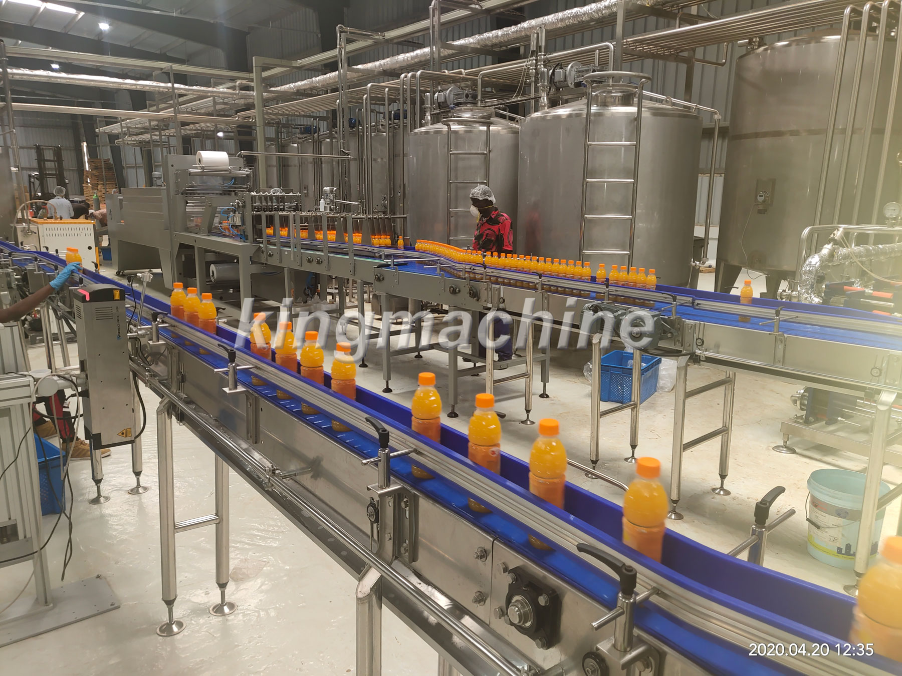 Complete Plant Automatic Juice filling production line