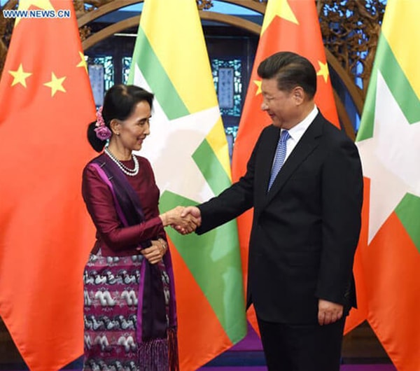 Xi vows to promote China-Myanmar partnership
