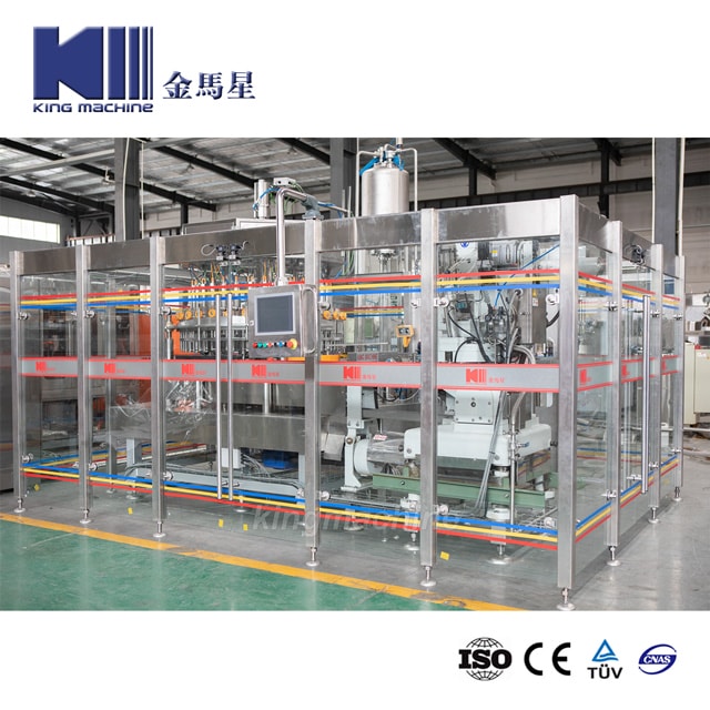 Fully Automatic Flowmeter Type Can Filler Seamer For CSD 