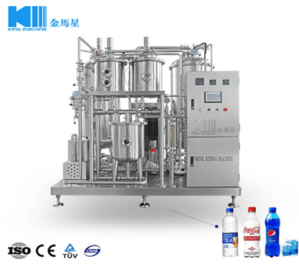 Ingredients and Production Sequence Using Beverage Filling Machine