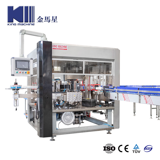 8,000-24,000b/p Rotary Type Automatic OPP Hot Melt Glue Labeling Machine