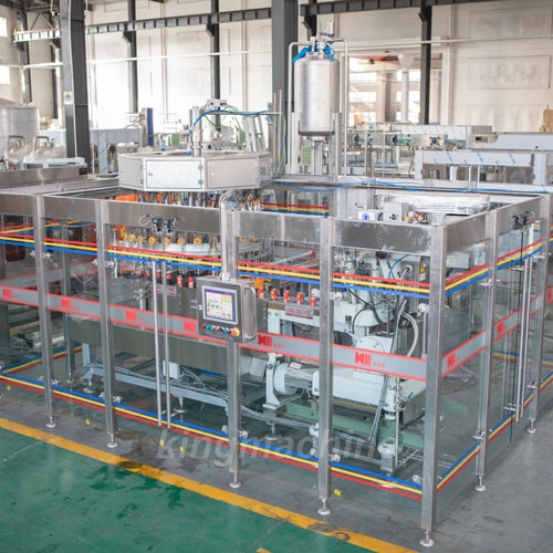 Brief Introduction Of King-Machine CSD Drink Can Filling Machine Series