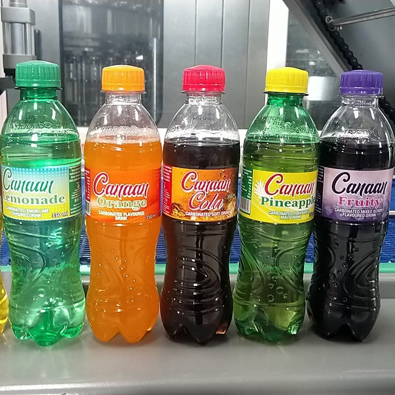 Water and Juice and CSD drinks Production Line in Africa - Canaan 