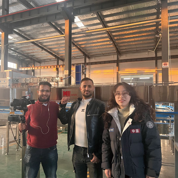 King Machine Company Successfully Delivers 12,000 Bottles per Hour Water Line to Middle Eastern Partner