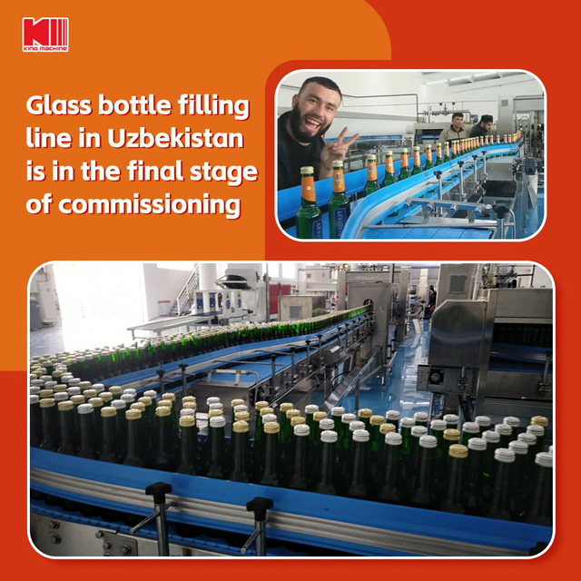 12000BPH bottling line and 8000CPH canning line