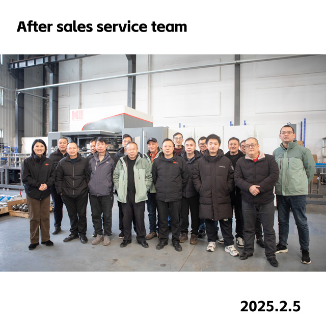 King Machine After sales service team