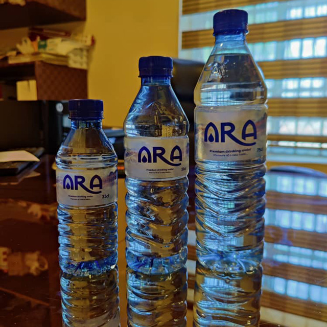 ARA WATER – Línea completa de producción de agua embotellada en PET en Kano, Nigeria