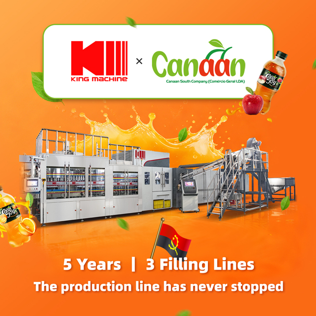 Water and Juice Filling Line – How King Machine Powered Angola Canaan’s Beverage Success 