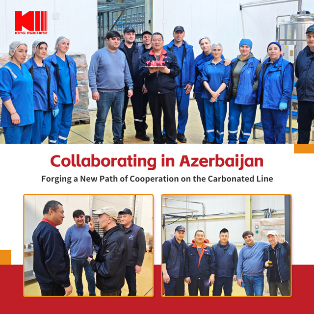High-Speed Glass Bottle CSD Production Line Successfully Launched in Azerbaijan​ 
