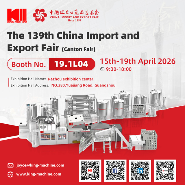 139th Canton Fair | Filling Machines by King Machine