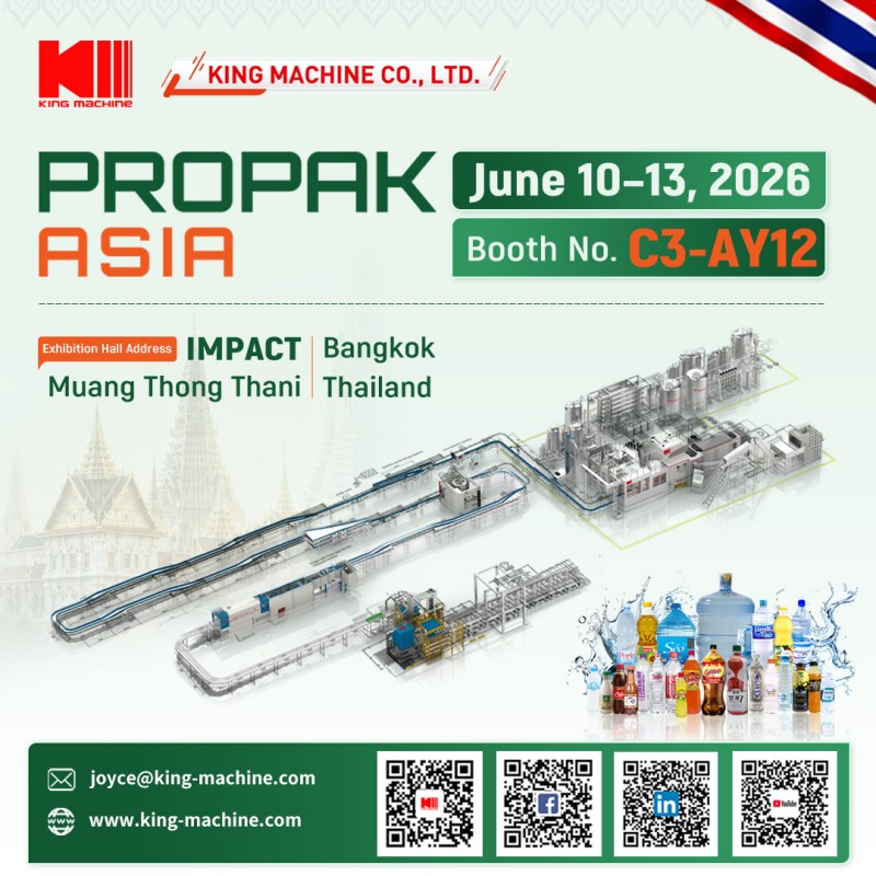 King Machine Welcomes Visitors on Day 1 of ProPak Thailand 2026