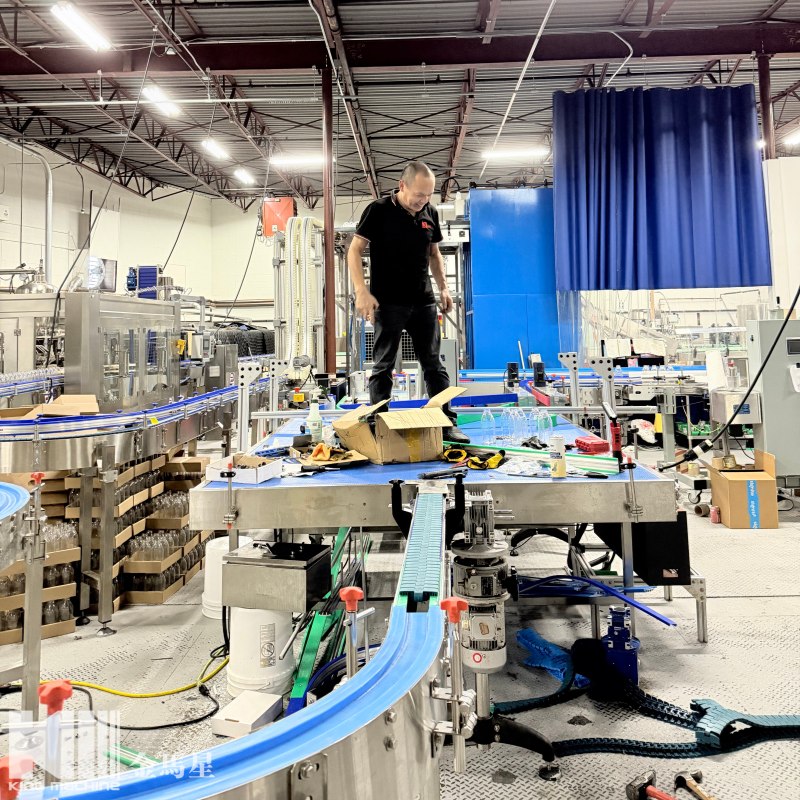 Ronkin Beverage Glass Bottle Juice Filling Project in USA