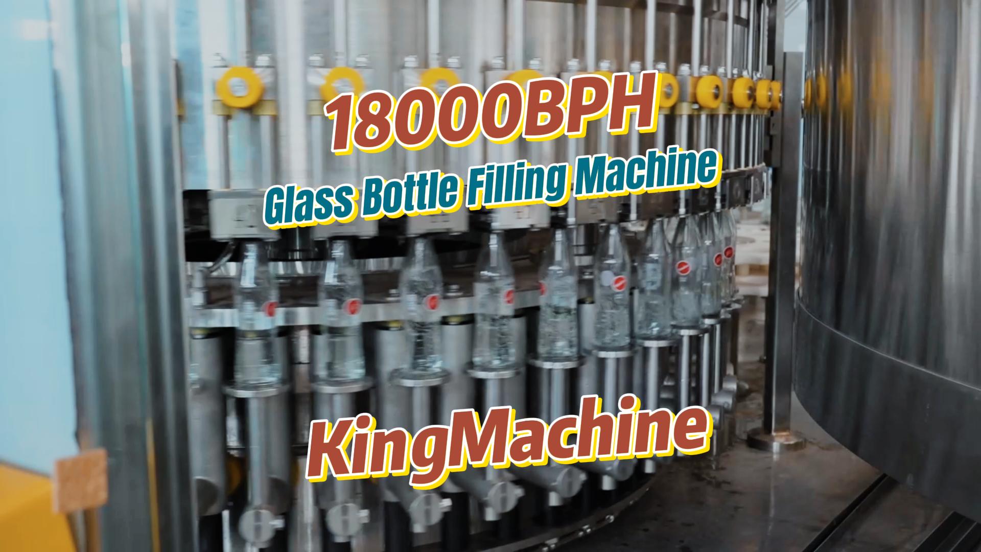 18000BPH Glass Bottle Carbonated Filling Machine | Beverage Filling Solution for Middle East Market