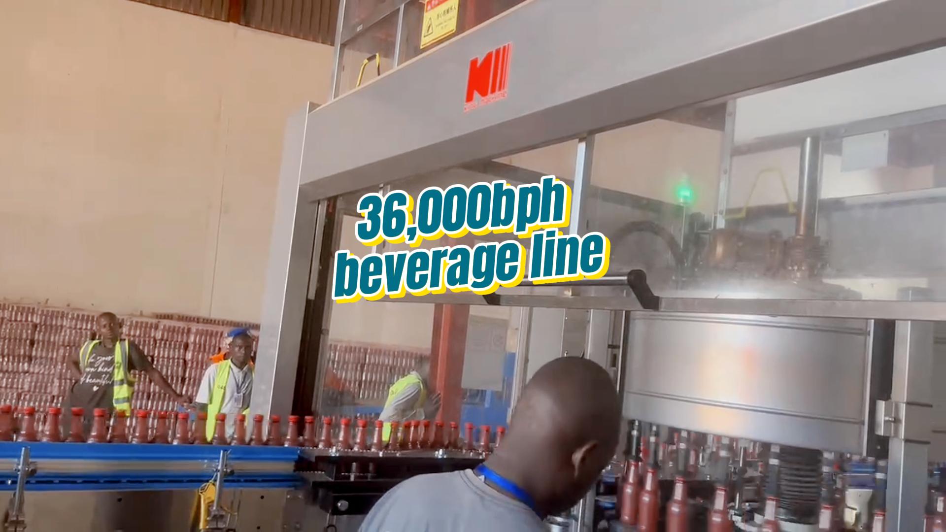 36,000bph beverage filling line #36000bph #fillingline #kingmachine