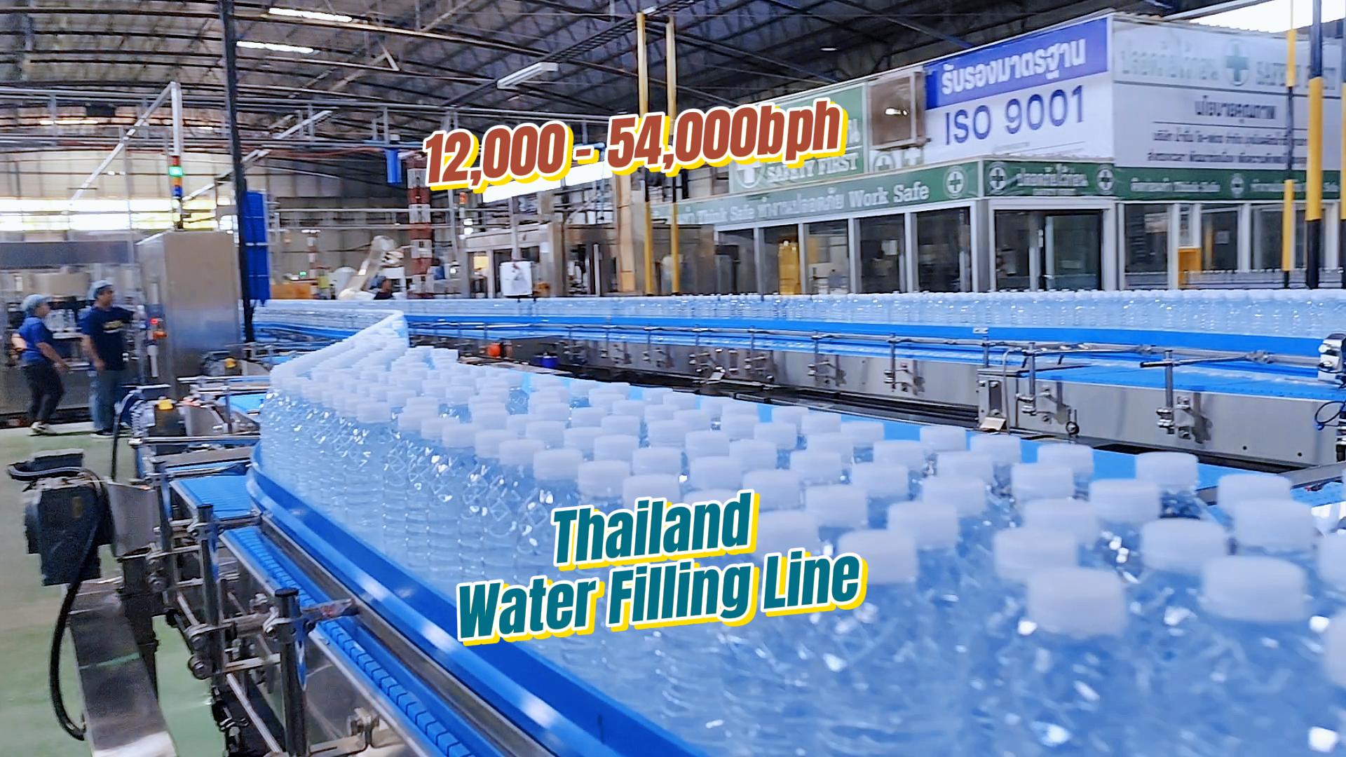 Thailand 2,4000BPH Water Production Line | Made by King Machine Company #Thailand #WaterLine