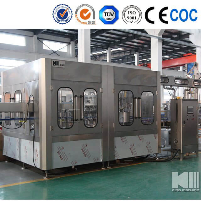 Automatic Carbonated Soft Drinks Energy Drinks Soda Filling Production Line