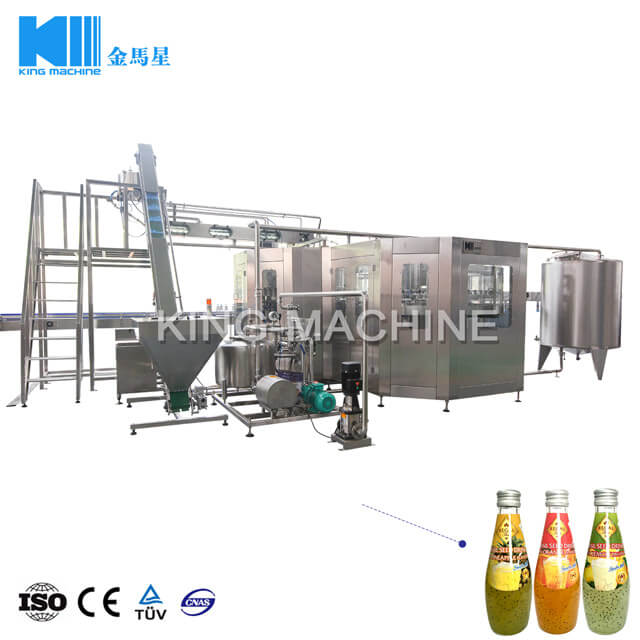 Juice With Pulp Hot Filling Machine RCGF18-12-18-6 