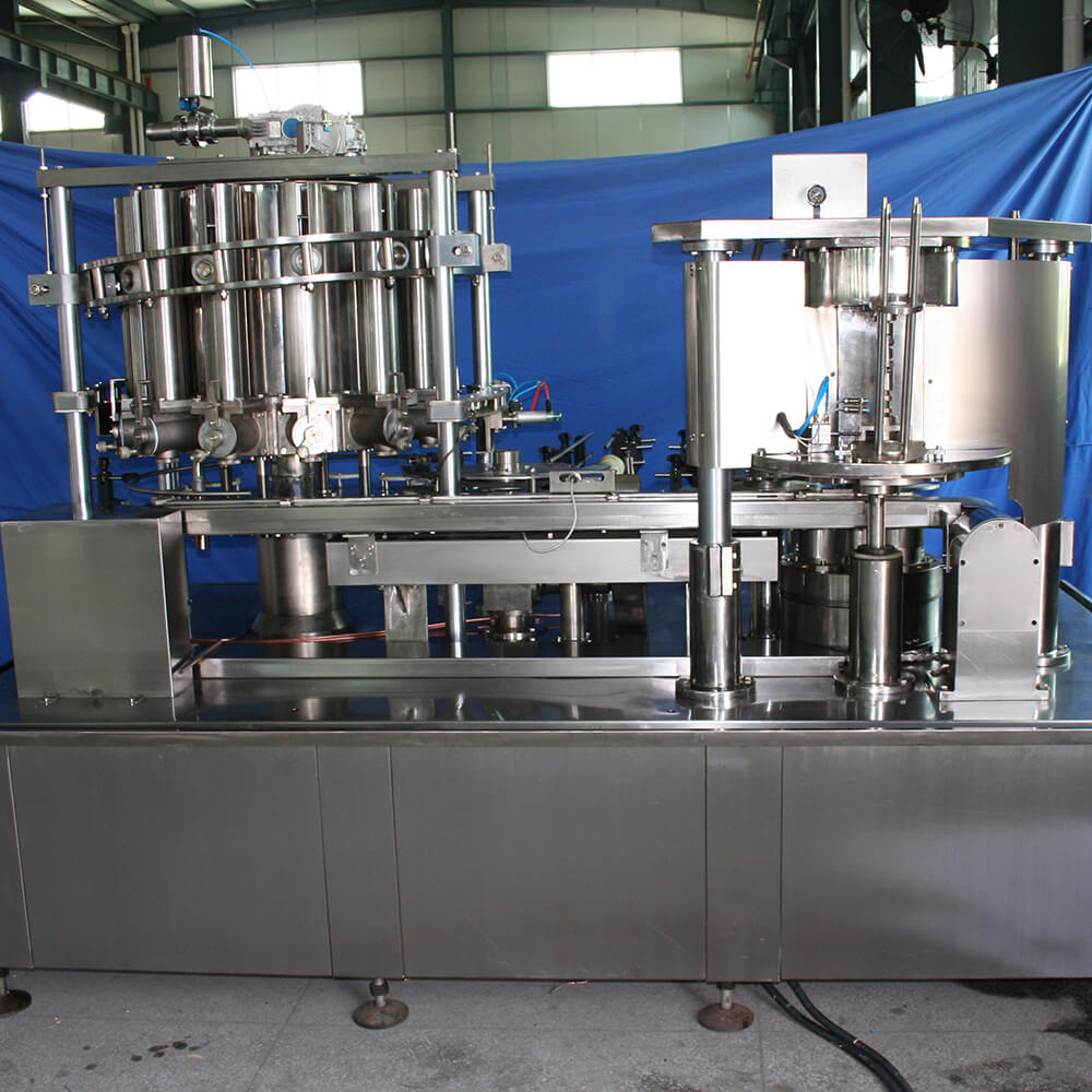 High Density Liquid Filing And Sealing Machine(25-210 cans/min)