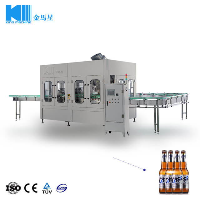  Beer Filling Line For Glass Bottle 5000BPH