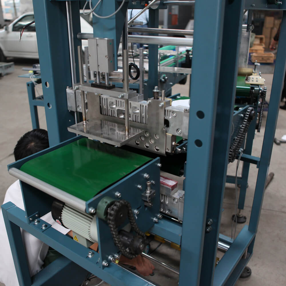Small Capacity Full Automatic Pe Film Packing Machine With Tray,Buy