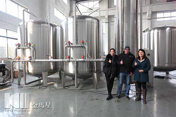 King-Machine-water-treatment-system-customer