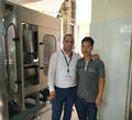 Azerbaijan Customer bought the wine filing machine line