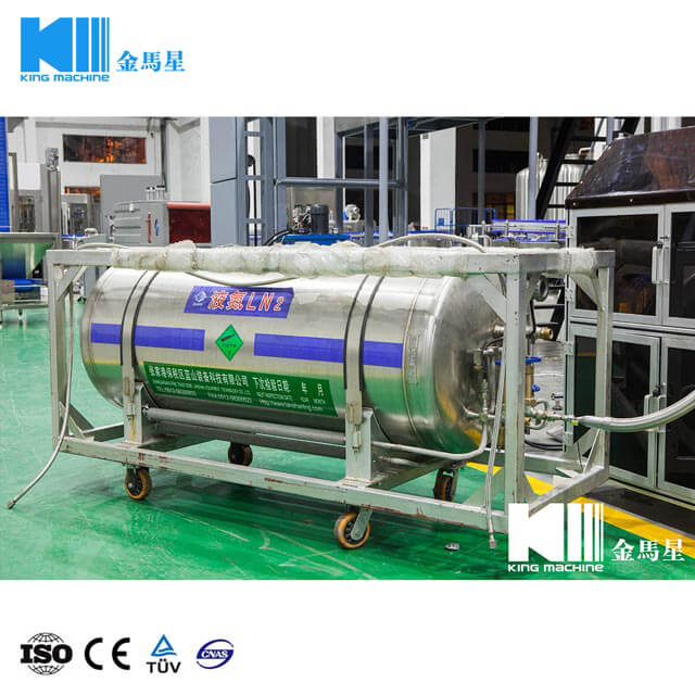 Nitrogen Dosing / Liquid Nitrogen Addition Equipment Filling Machine For Can Filling Machine