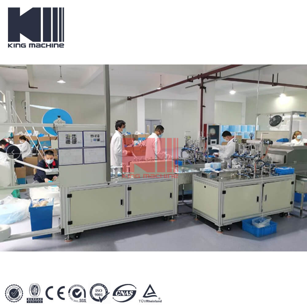 Medical N95 Face Mask Blank Surgical Mask Making Machine