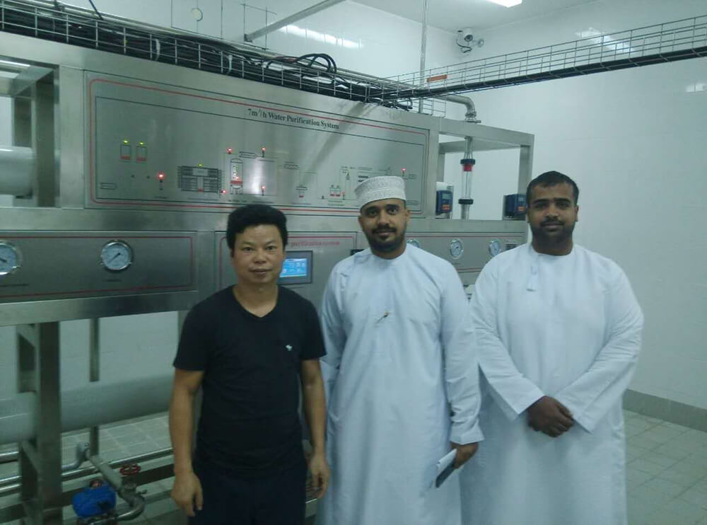 oman water line