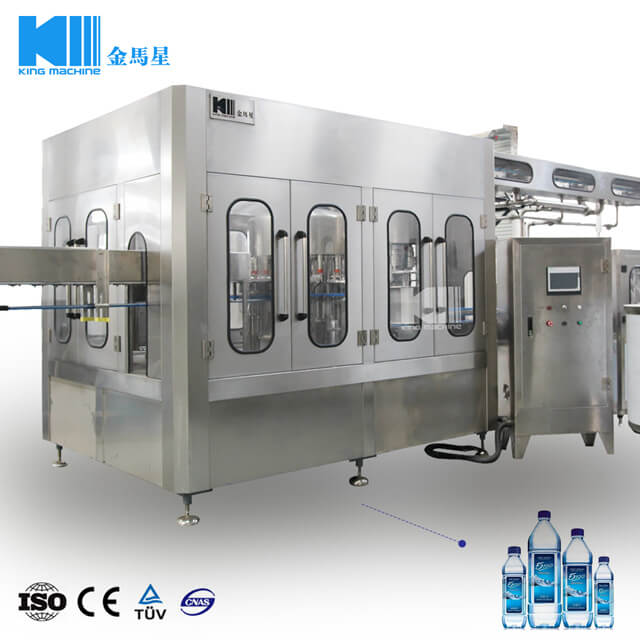 8000BPH 500ml 3-in-1 Mineral Water Bottling Equipment CGF18-18-6