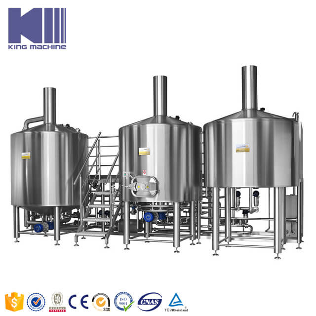Turnkey Brewery Beer Brewing Equipment 500L 1000L 1500L 2000L 3000L 5000L