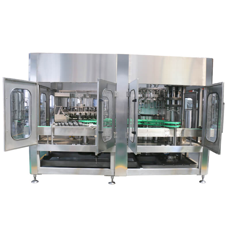 6000-8000BPH 3 in 1 Beer Filling Device For Glass Bottle(BGF32-32-10)